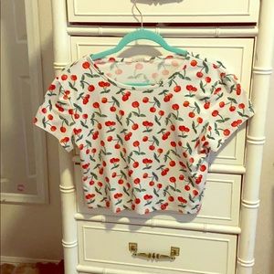 Cherry crop top